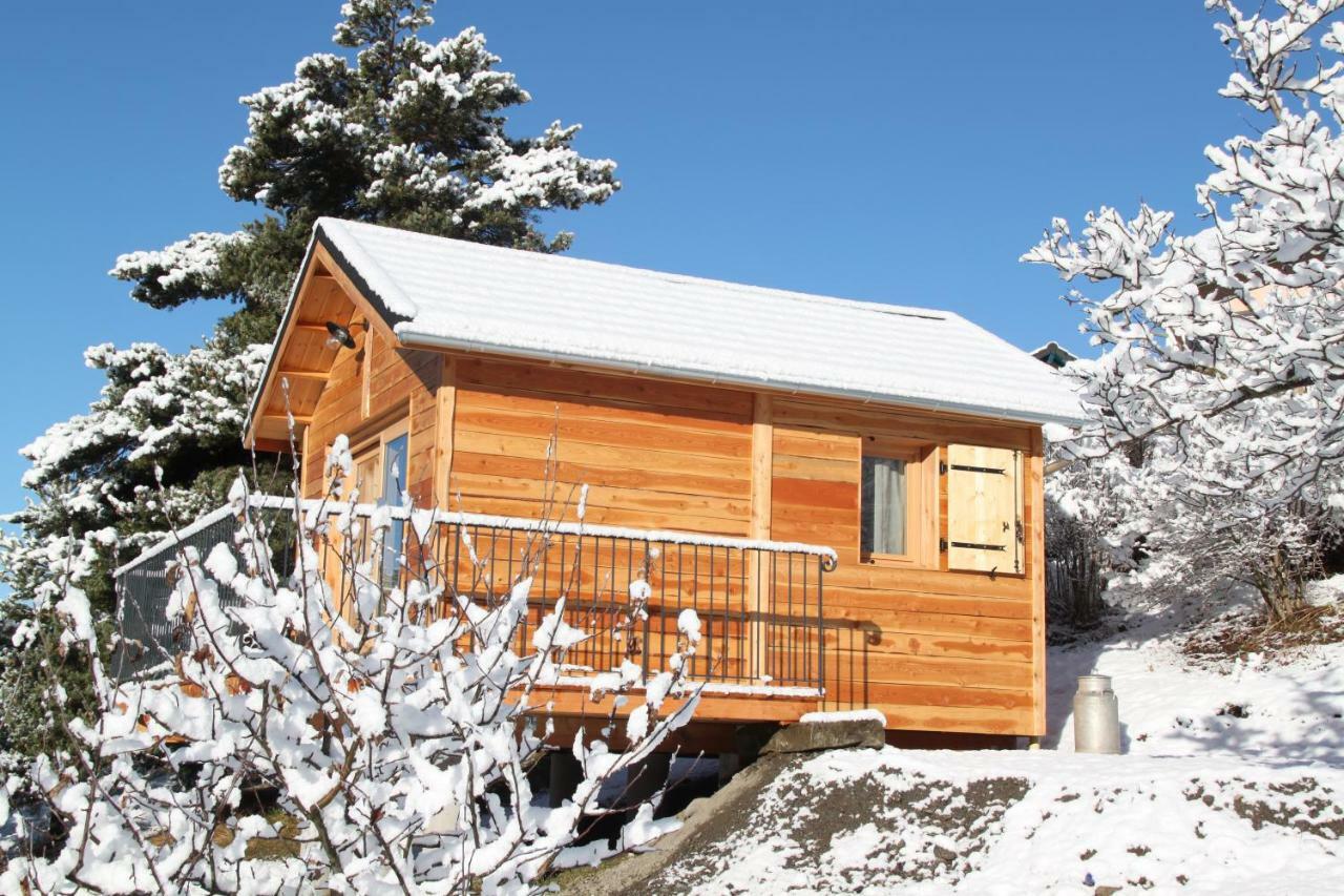 Clos Shambhala-Chalet D'Hotes Saint-Jean-Saint-Nicolas Exterior foto