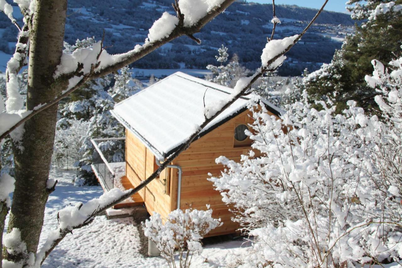 Clos Shambhala-Chalet D'Hotes Saint-Jean-Saint-Nicolas Exterior foto