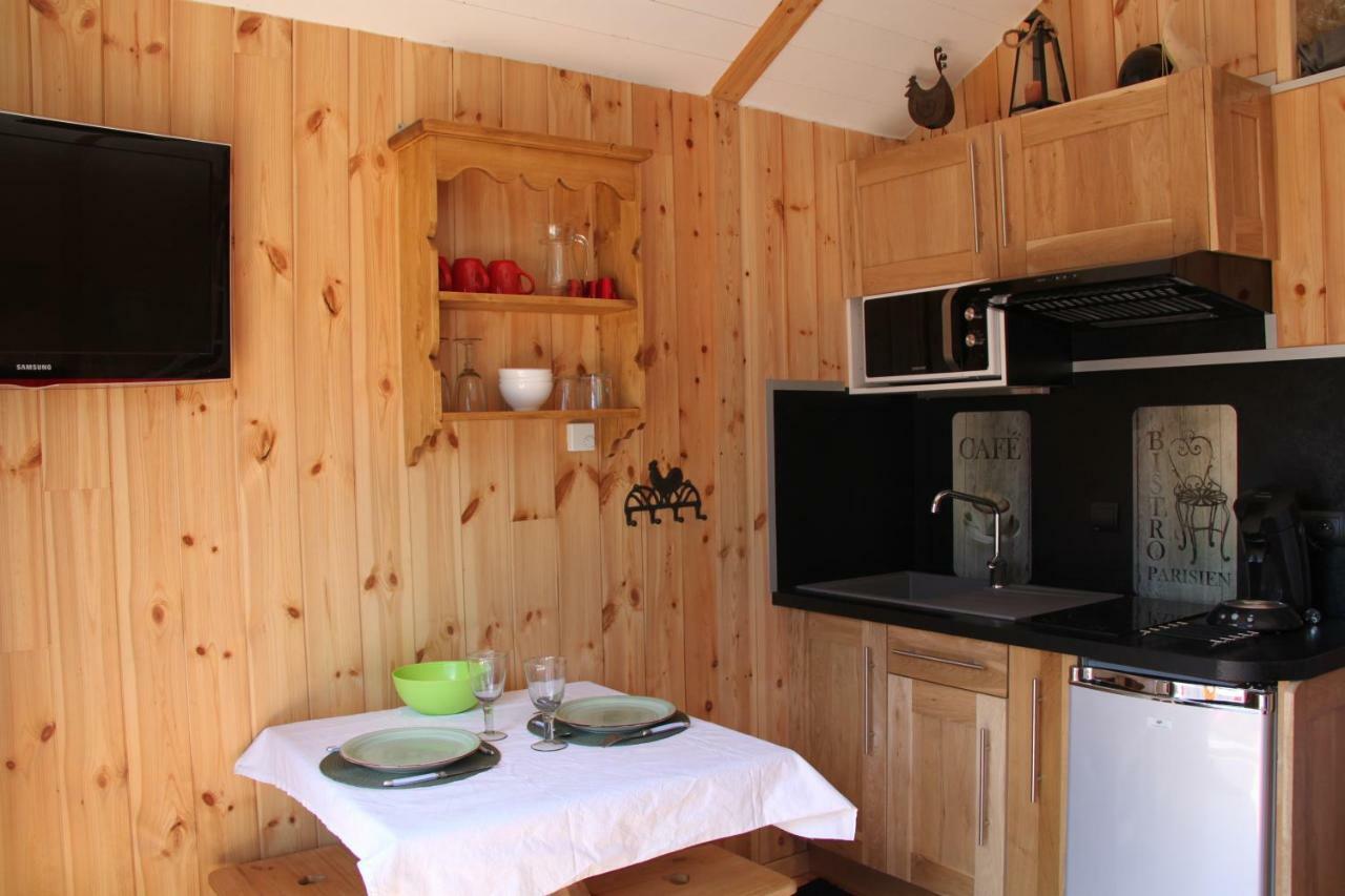 Clos Shambhala-Chalet D'Hotes Saint-Jean-Saint-Nicolas Exterior foto