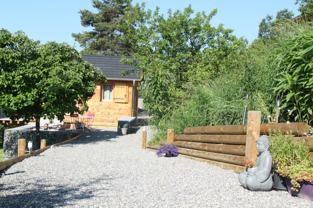 Clos Shambhala-Chalet D'Hotes Saint-Jean-Saint-Nicolas Exterior foto