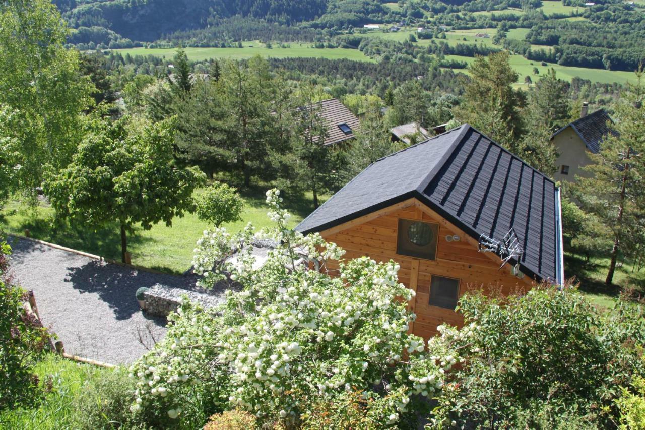 Clos Shambhala-Chalet D'Hotes Saint-Jean-Saint-Nicolas Exterior foto