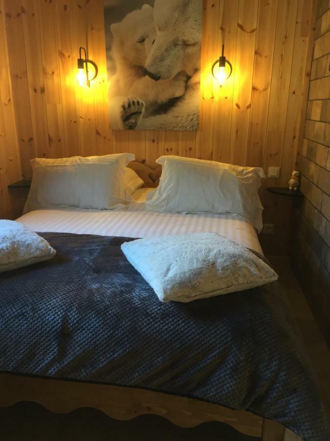 Clos Shambhala-Chalet D'Hotes Saint-Jean-Saint-Nicolas Exterior foto